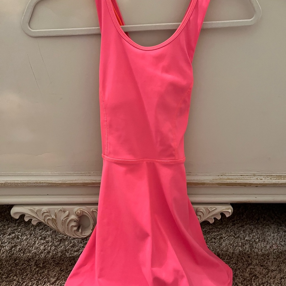 Kids Pink dress (has shorts underneath)